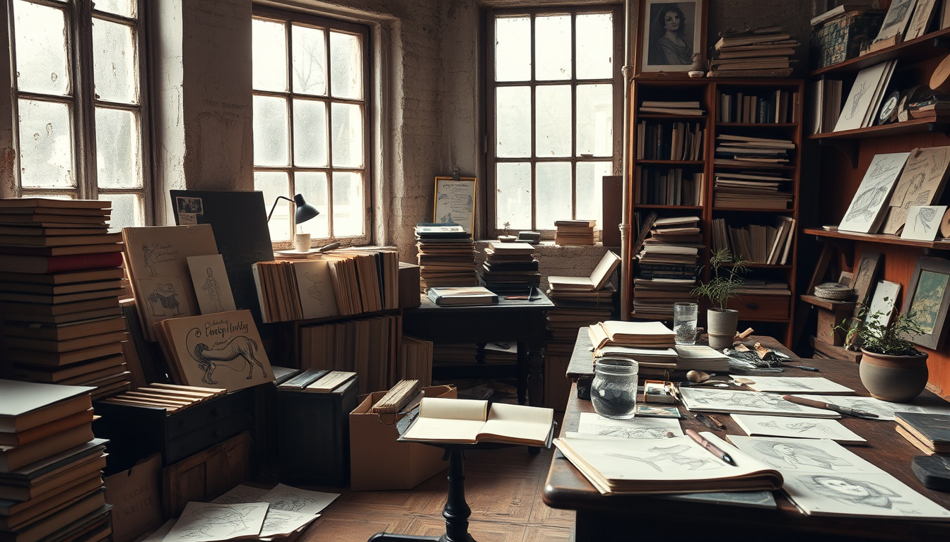 Rediscovering Artistry: A Journey Through Antique Sketchbooks and Their Timeless Tales