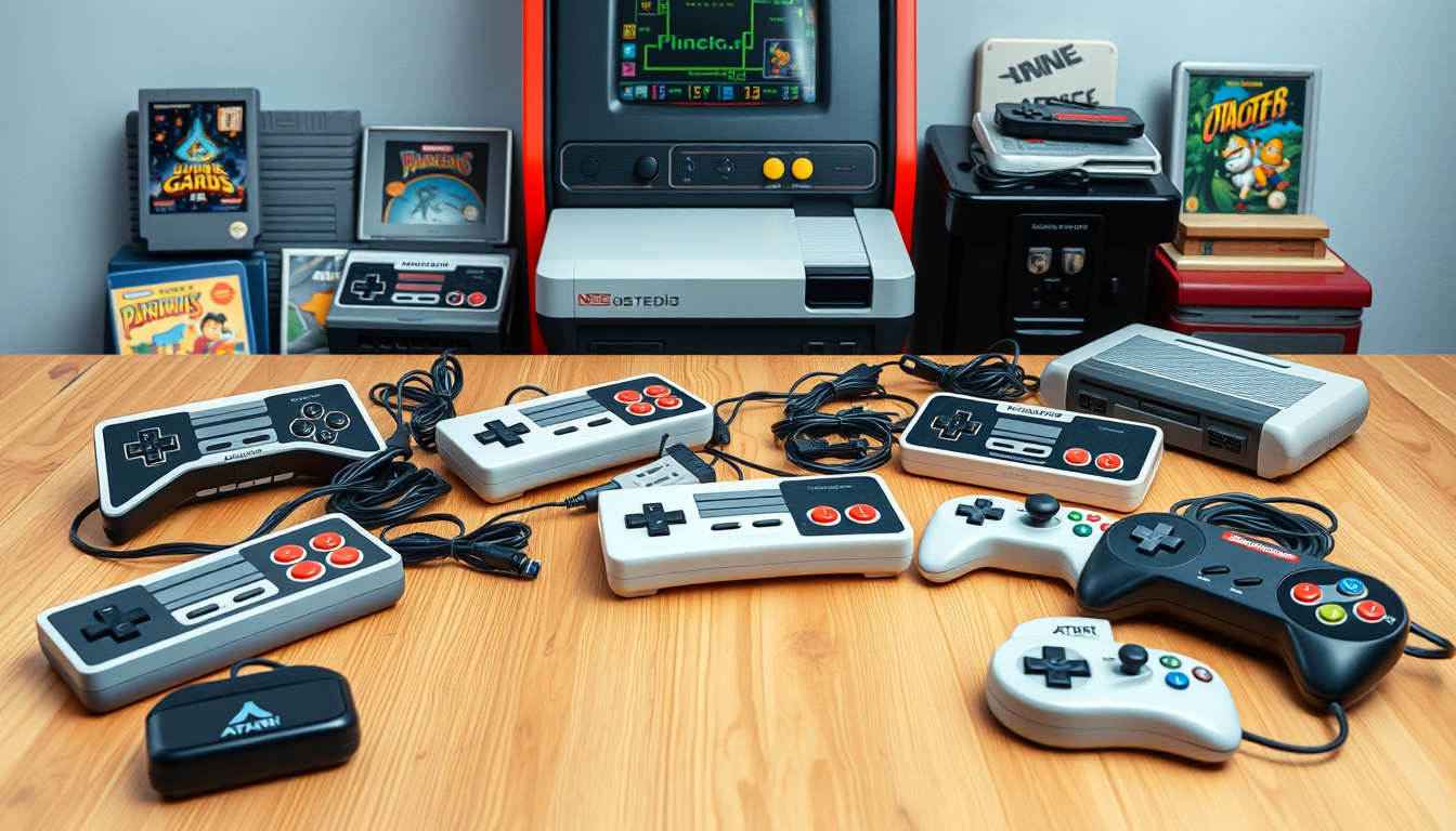 Unleashing Nostalgia: A Deep Dive into the World of Retro Gaming Controllers