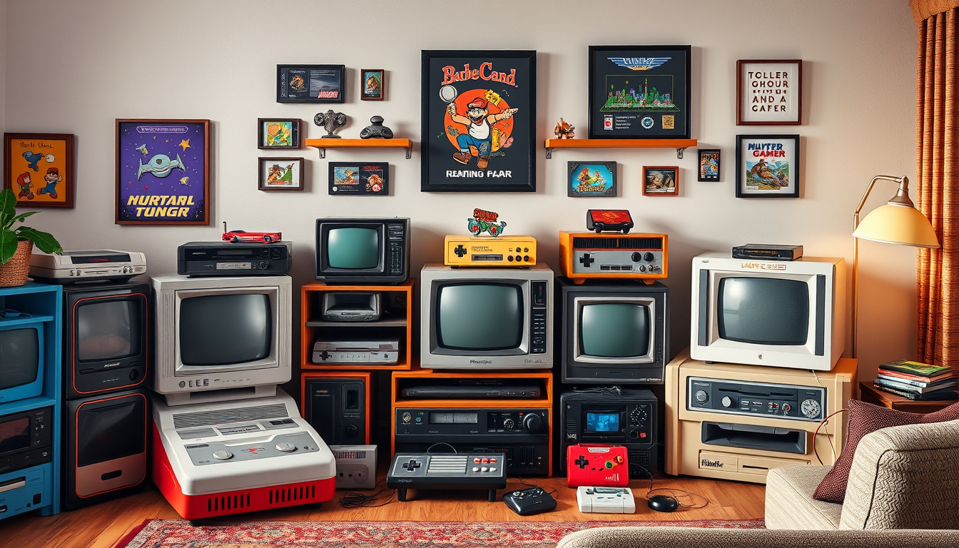 Blast from the Past: The Charm and Nostalgia of Retro Video Game Consoles