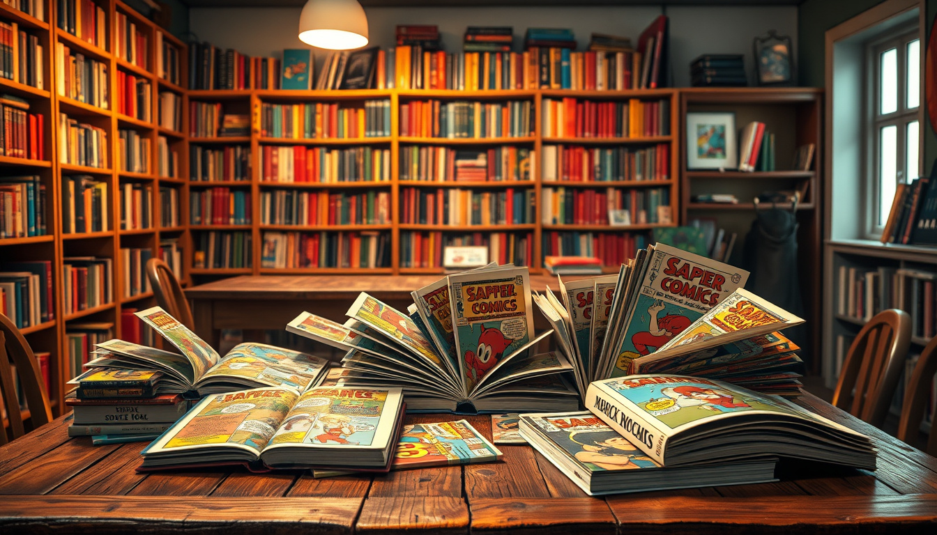 Treasures of Time: Dive into the World of Vintage Comic Books!