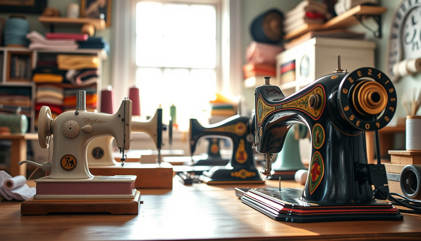 Unleashing Creativity: A Journey Through the Timeless Charm of Vintage Sewing Machines