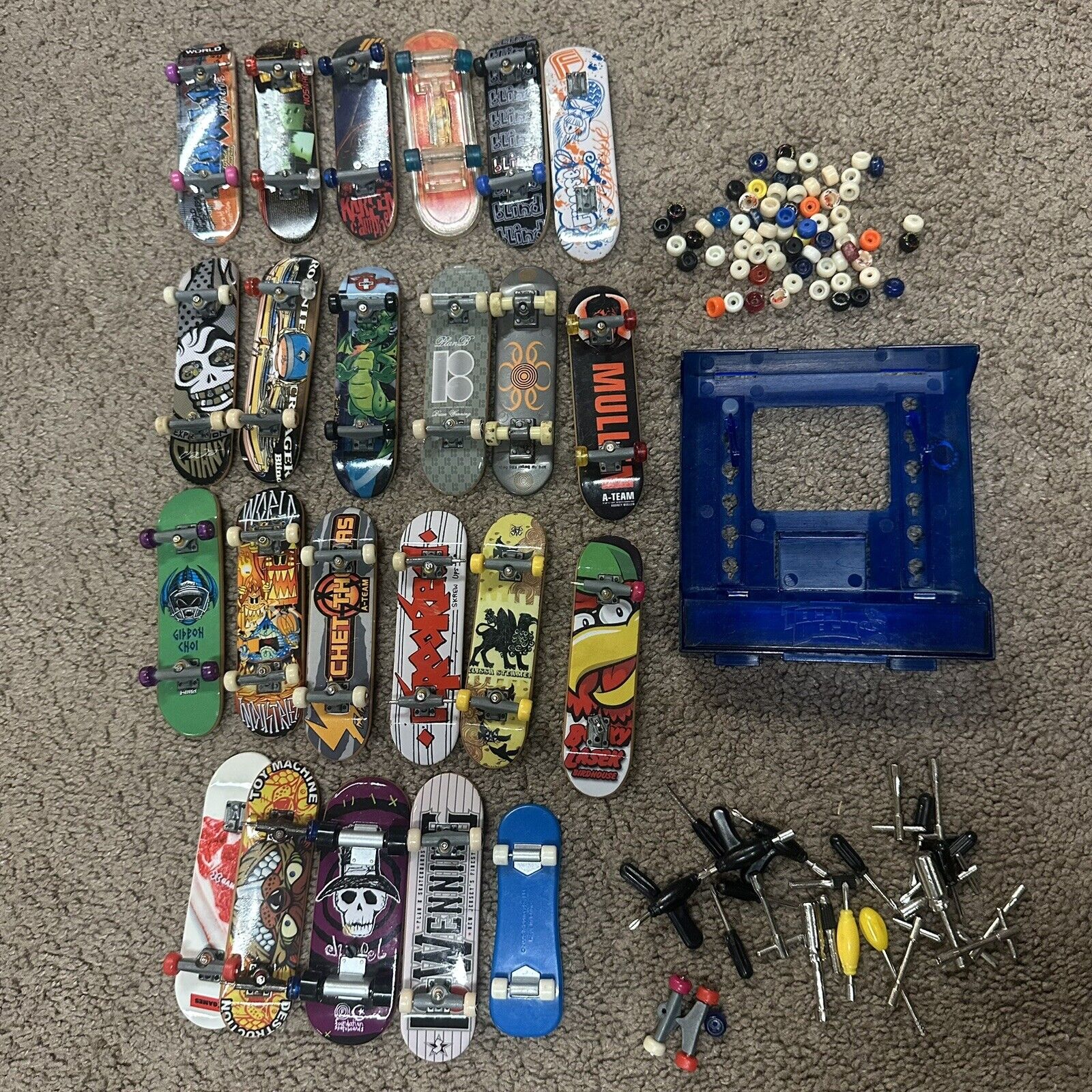 Rev Up Your Collection: A Review of the Vintage Tech Deck Skateboards Lot