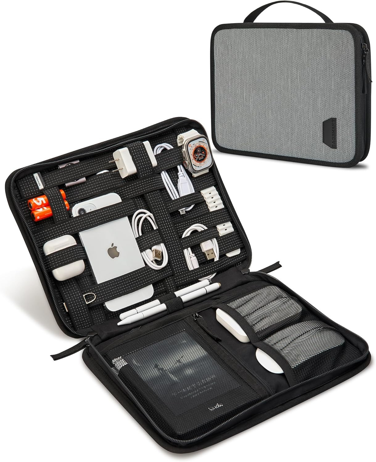 Stay Organized: BAGSMART's Water-Resistant Tech Organizer Bag Review