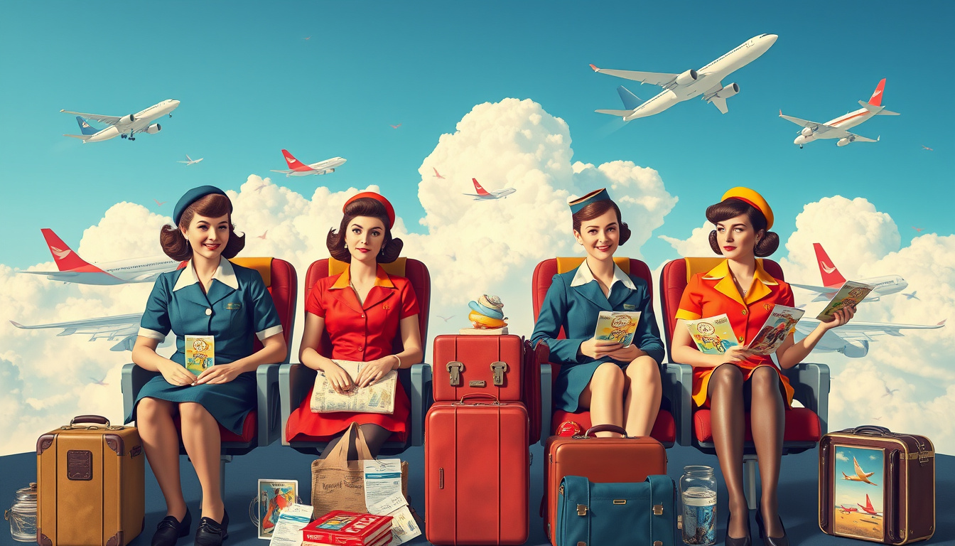 Fly Back in Time: Exploring the Allure of Vintage Airline Memorabilia
